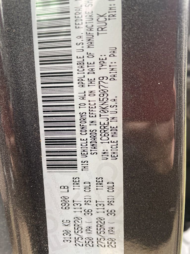 Used 2019 RAM 1500 Laramie w/ Sport Appearance Package image 14