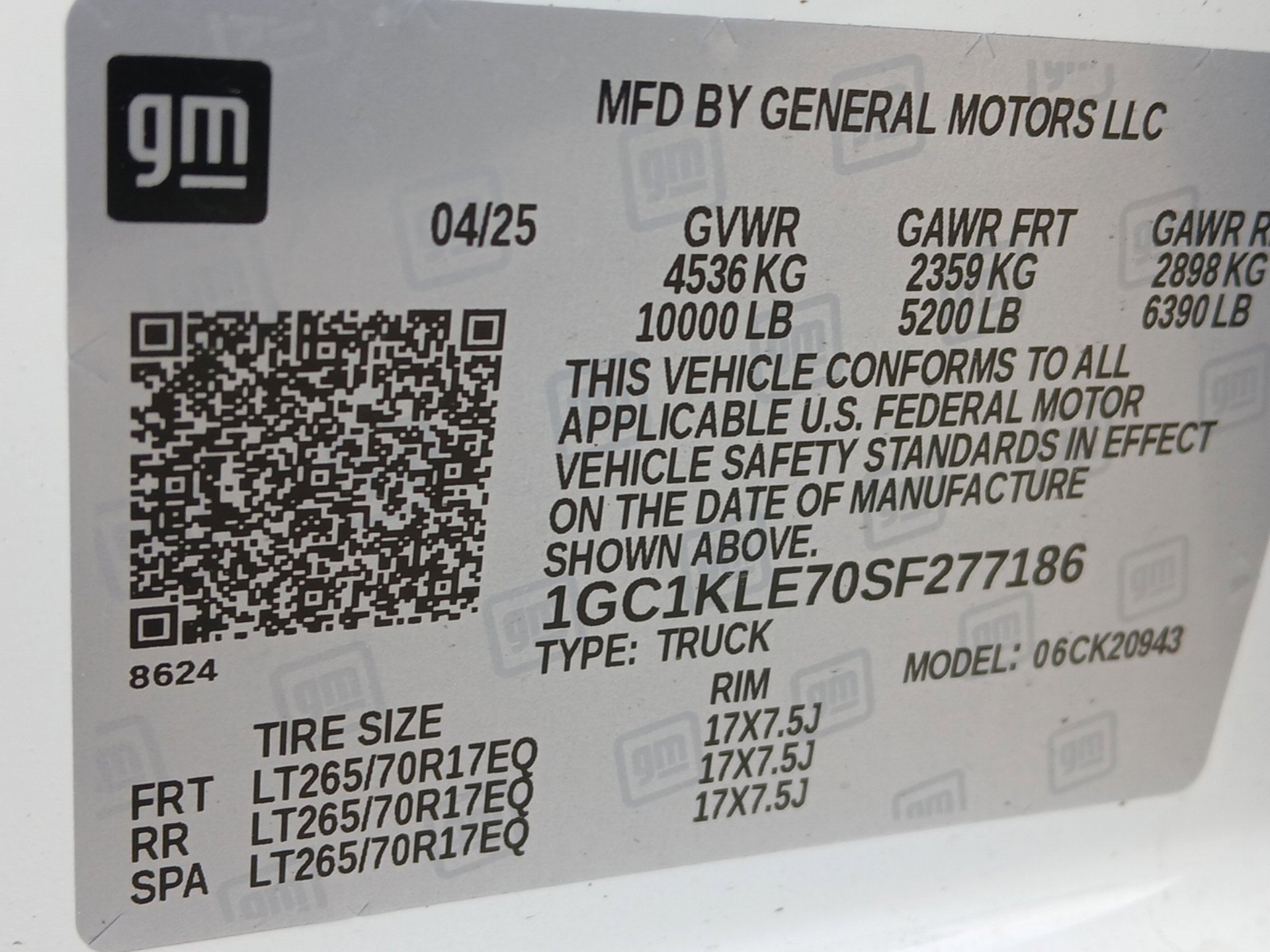 Used 2025 Chevrolet Silverado 2500 W/T w/ WT/CX Safety Package image 18