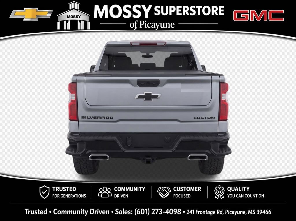 Used 2023 Chevrolet Silverado 1500 Custom Trail Boss w/ LPO, Dark Essentials Package AWD/4WD image 9