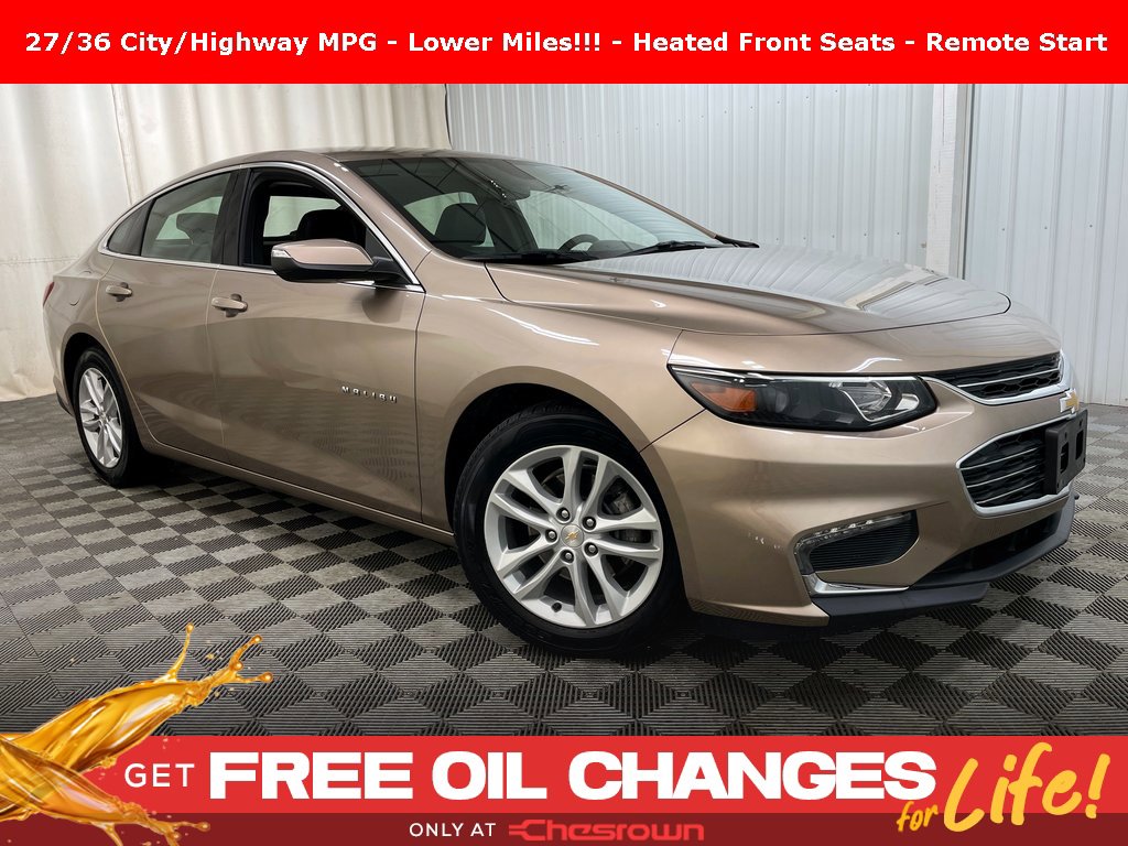 Certified 2018 Chevrolet Malibu LT w/ Leather Package