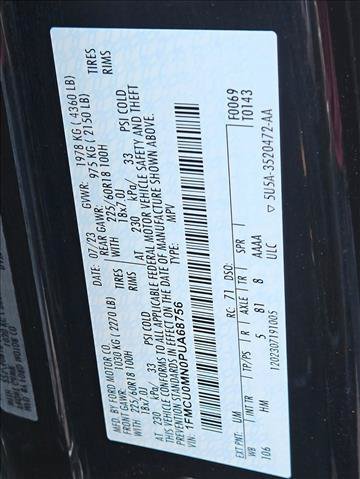 Used 2023 Ford Escape ST-Line w/ Tech Pack #1 FWD image 30