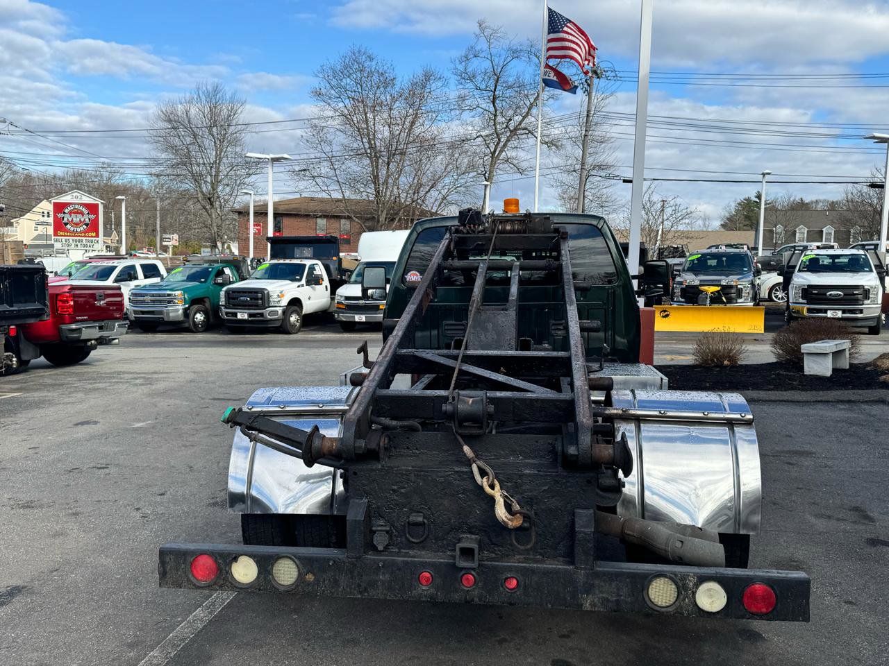 Used 2013 Ford F550 4WD XLT POWERSTROKE DIESEL SWI w/ Snow Plow Prep Pkg image 7