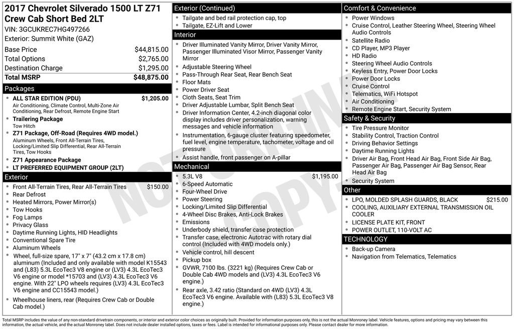 Used 2017 Chevrolet Silverado 1500 LT w/ All Star Edition image 24