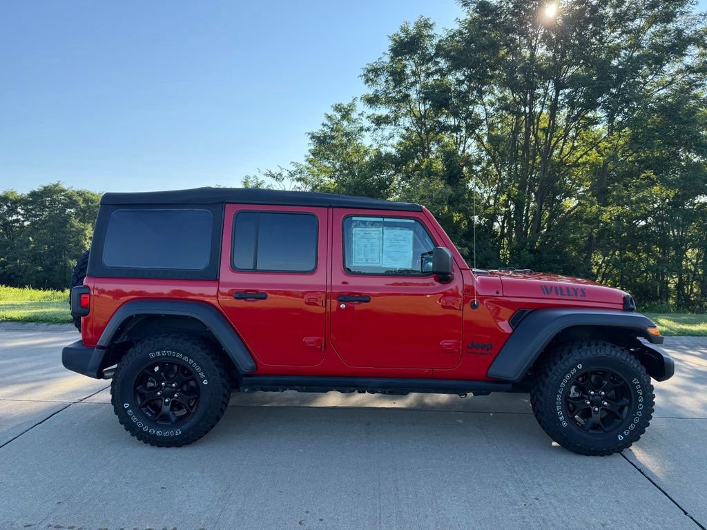 Used 2021 Jeep Wrangler Unlimited Sport AWD/4WD image 2