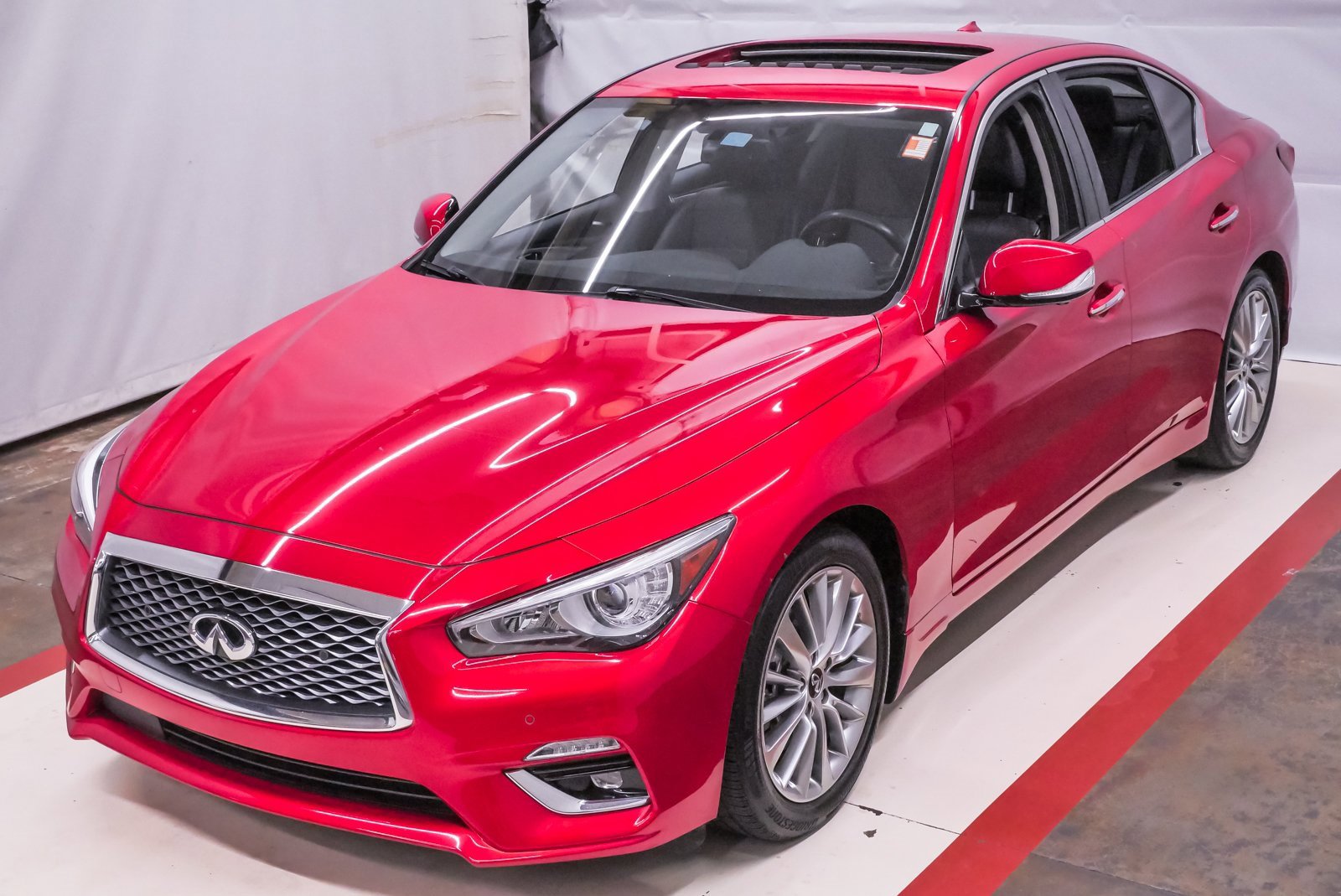 Used 2022 INFINITI Q50 Luxe w/ Cargo Package