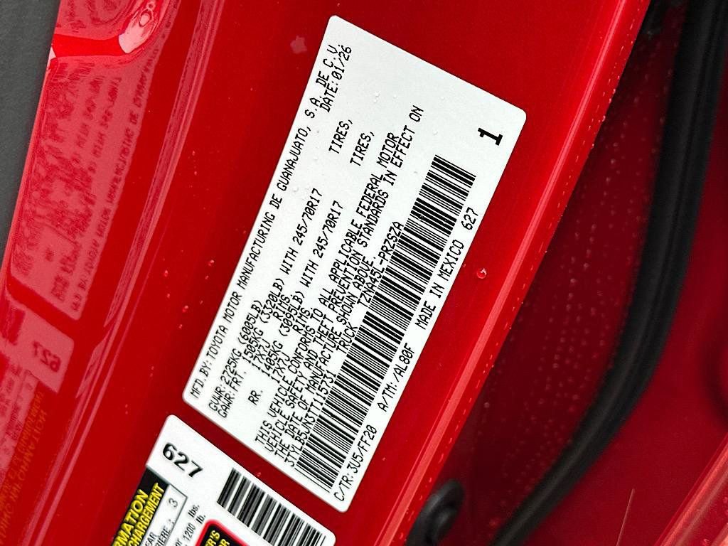 New 2026 Toyota Tacoma SR5 image 15