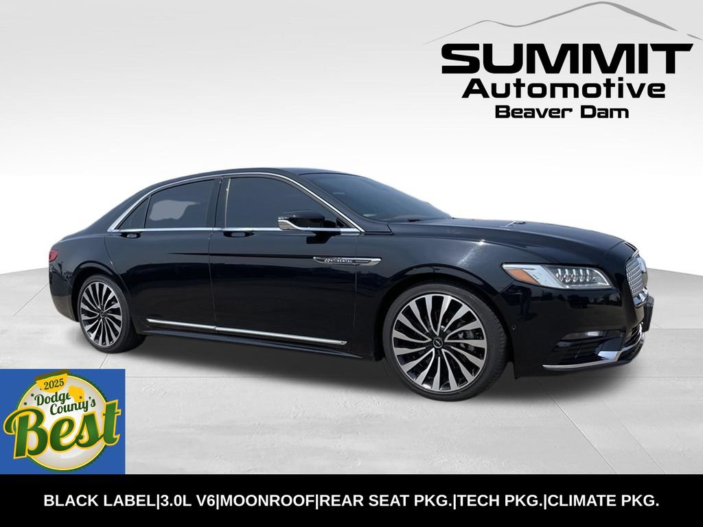 Used 2017 Lincoln Continental Black Label w/ Rear-seat Package