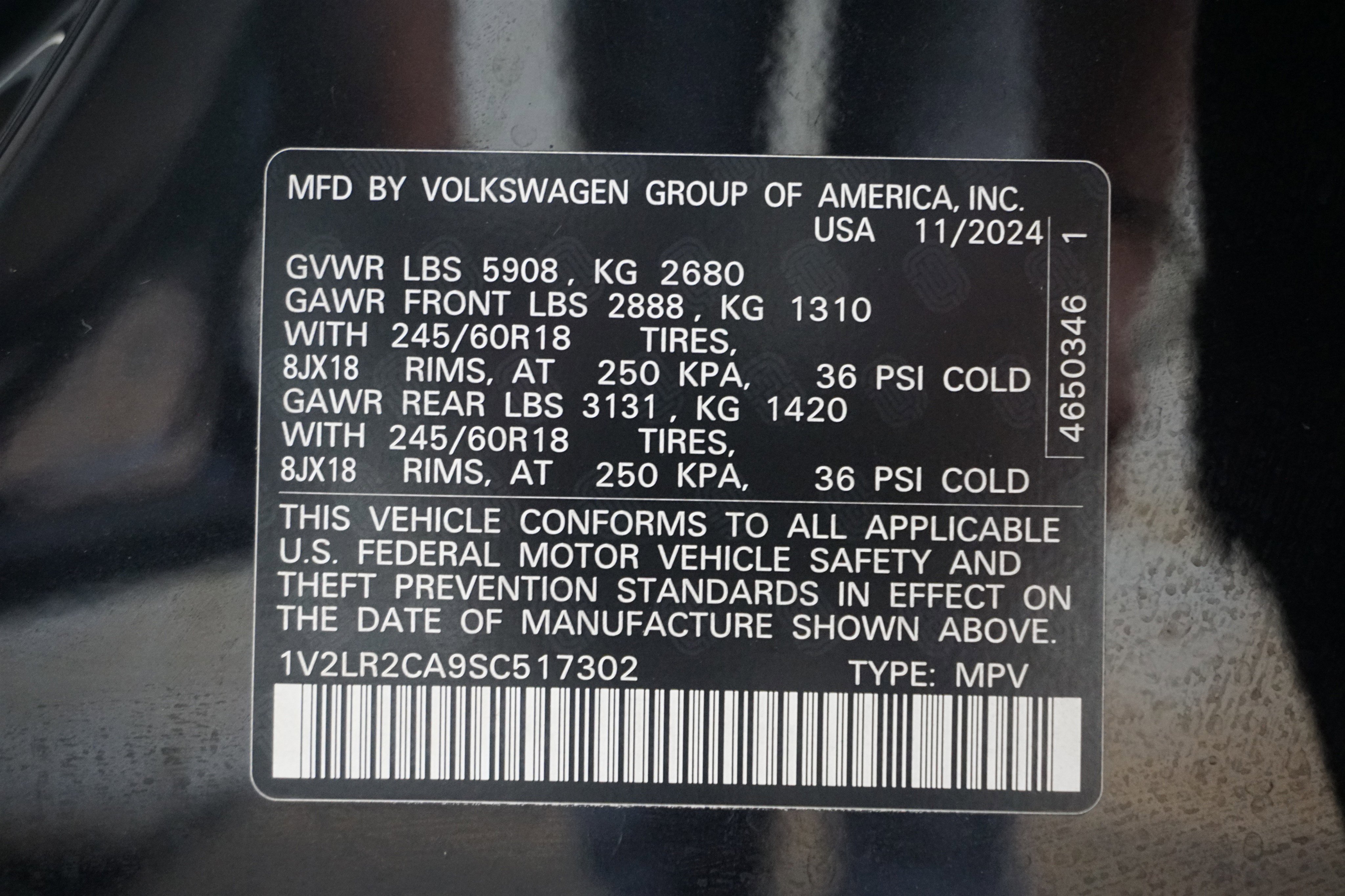 Used 2025 Volkswagen Atlas SE image 39