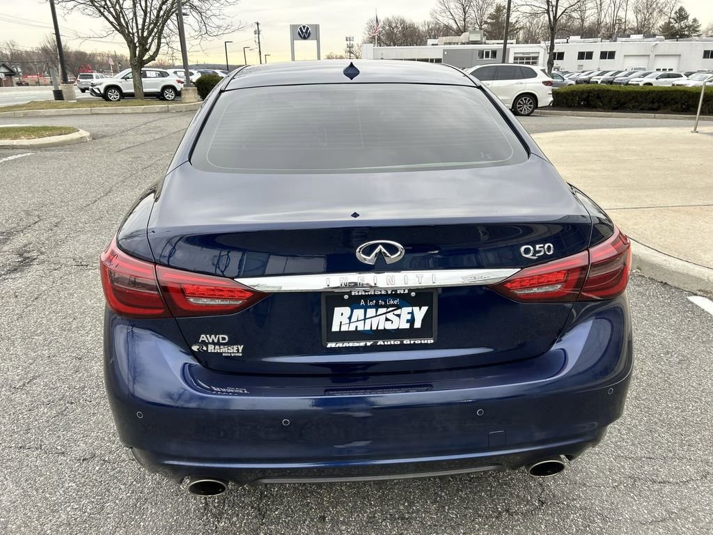 Certified 2022 INFINITI Q50 Luxe w/ Cargo Package image 26