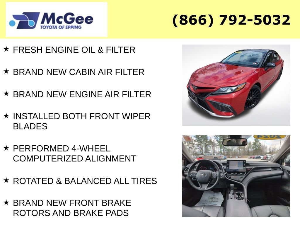 Certified 2024 Toyota Camry XSE w/ Navigation Package AWD/4WD image 15