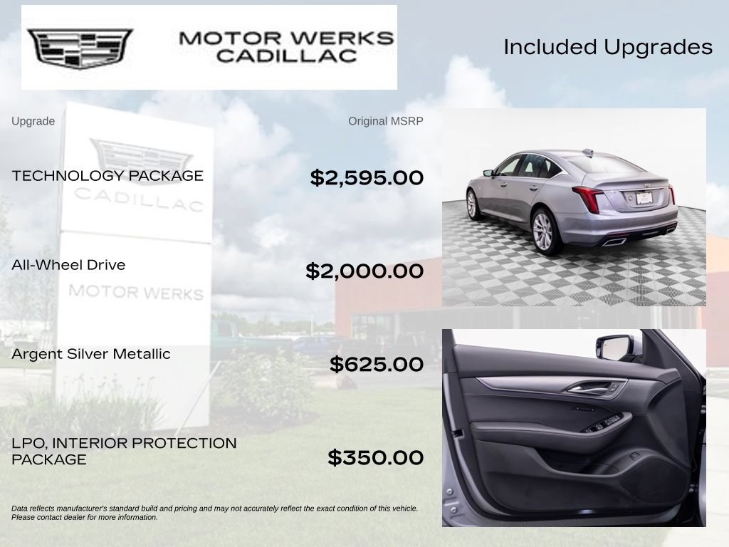 Certified 2026 Cadillac CT5 Premium Luxury w/ Technology Package AWD/4WD image 4