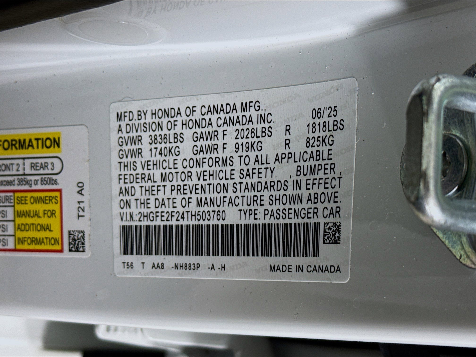 Certified 2026 Honda Civic LX image 36