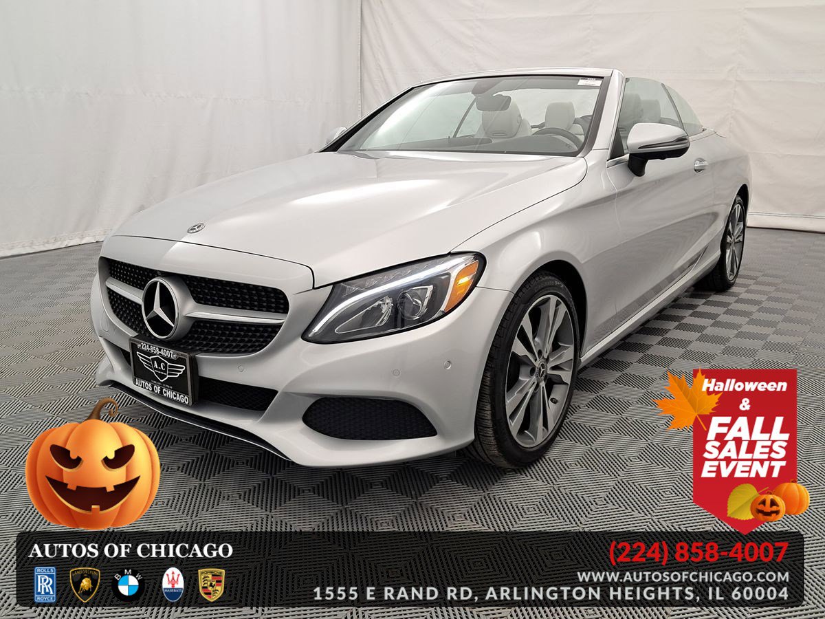 Used 2018 Mercedes-Benz C 300 4MATIC Cabriolet