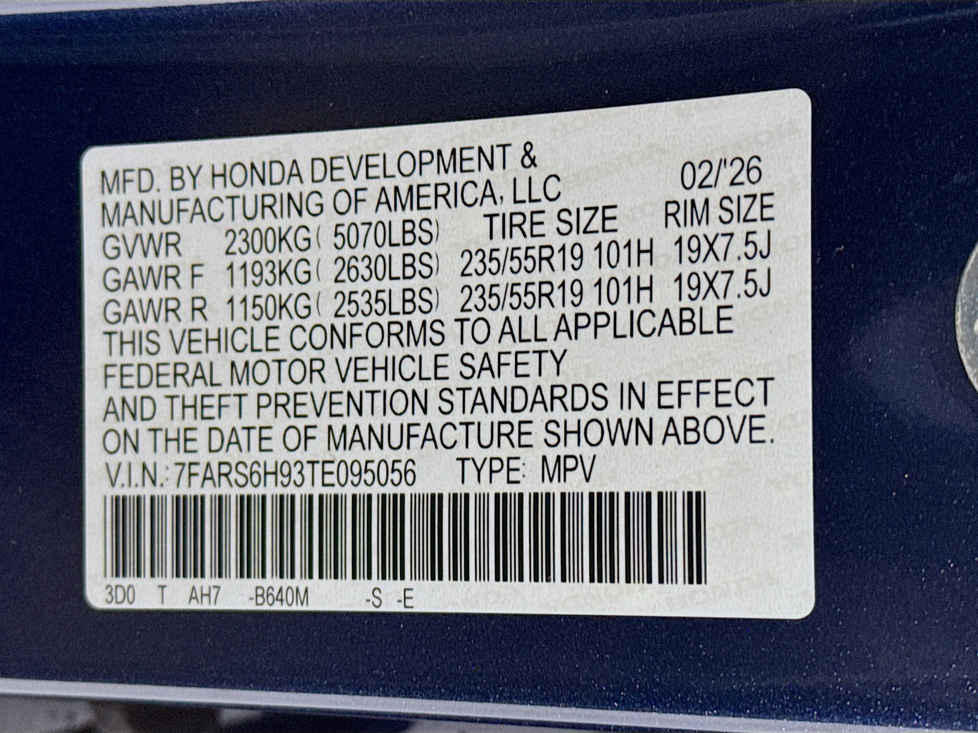 New 2026 Honda CR-V Sport Touring image 33