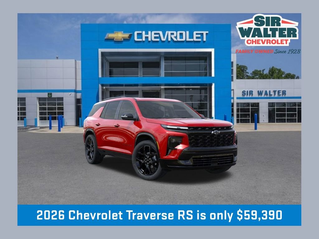 New 2026 Chevrolet Traverse RS image 1