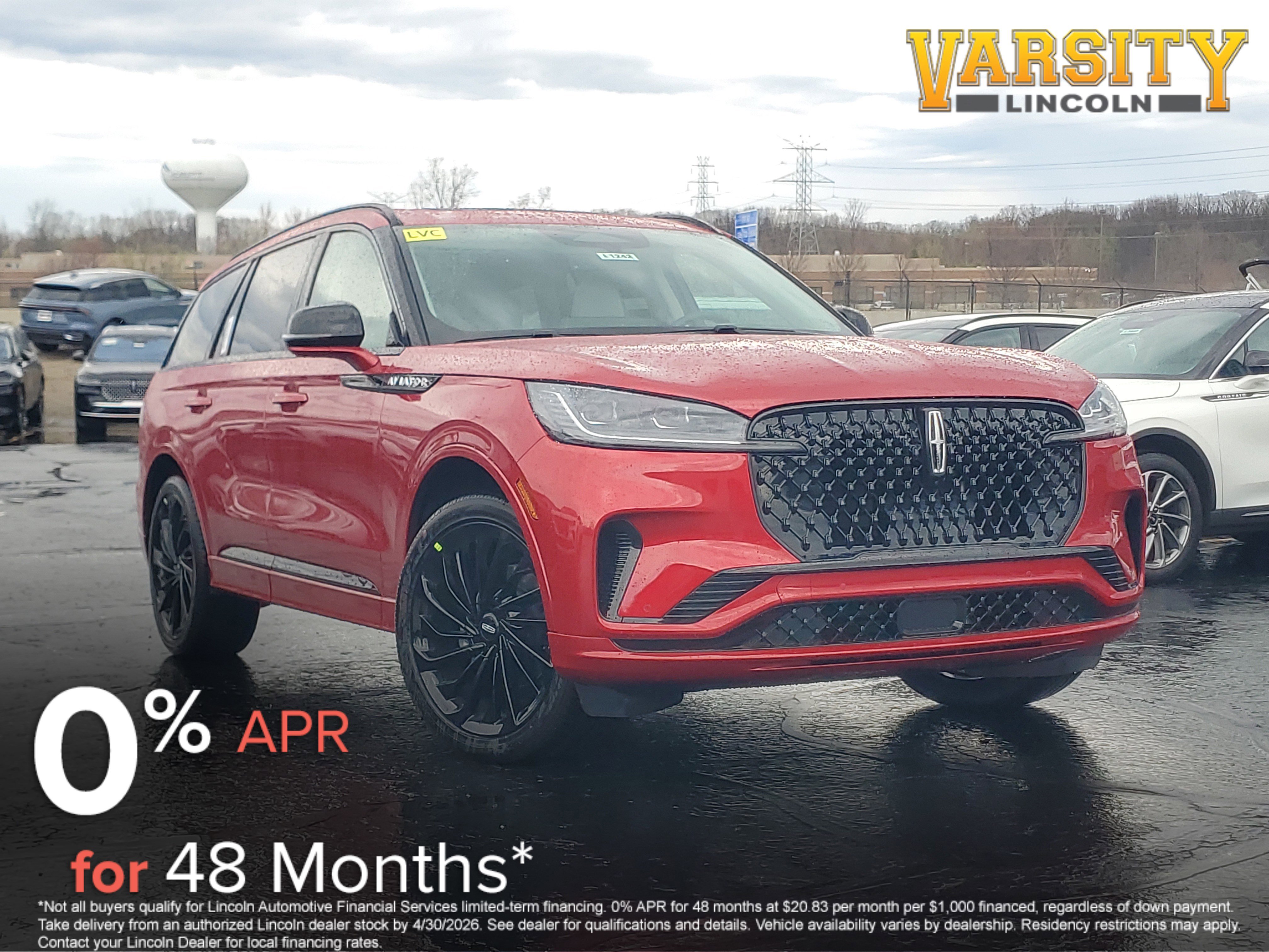New 2026 Lincoln Aviator Reserve