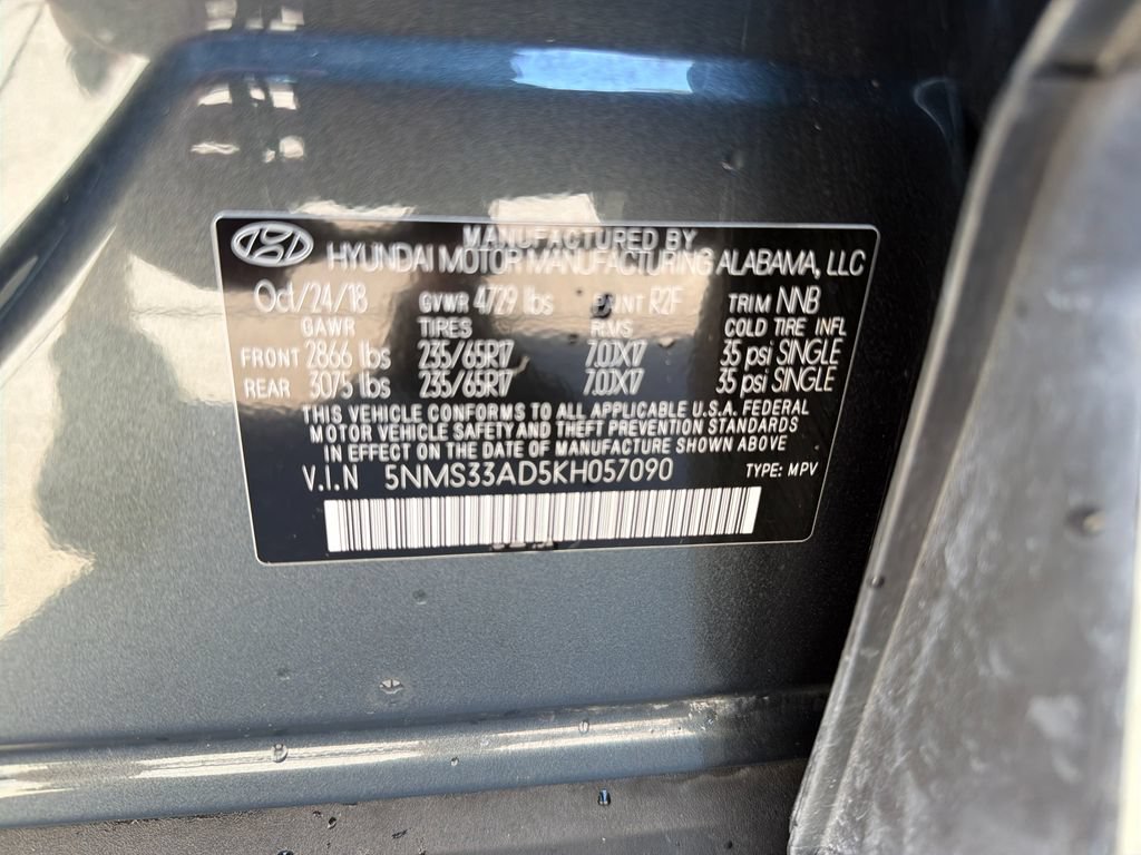 Used 2019 Hyundai Santa Fe SEL FWD image 34