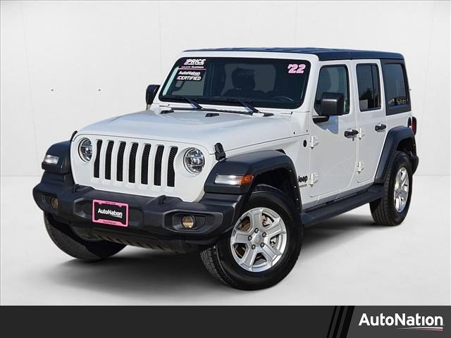Certified 2022 Jeep Wrangler Unlimited Sport