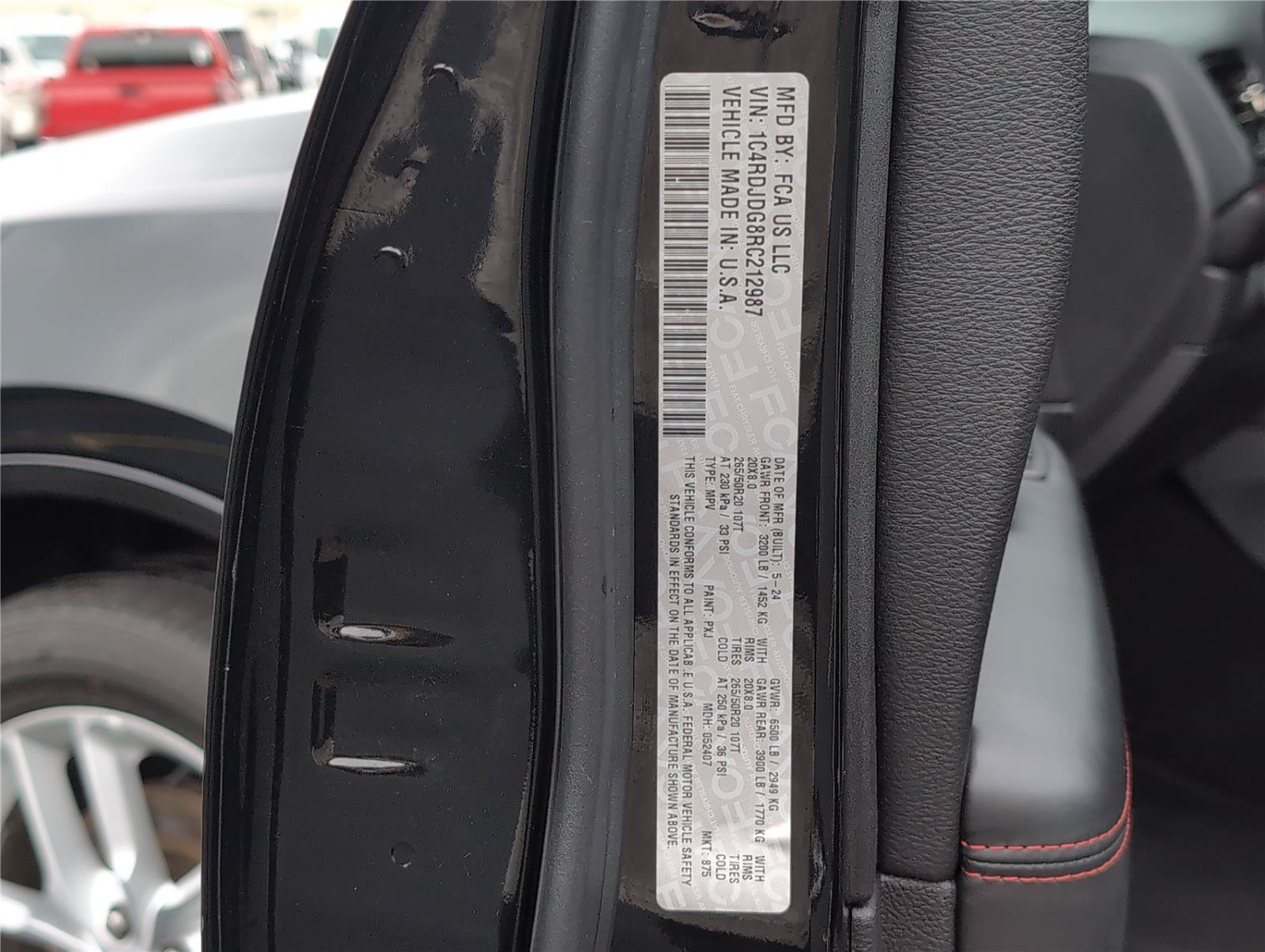 Used 2024 Dodge Durango GT AWD/4WD image 12