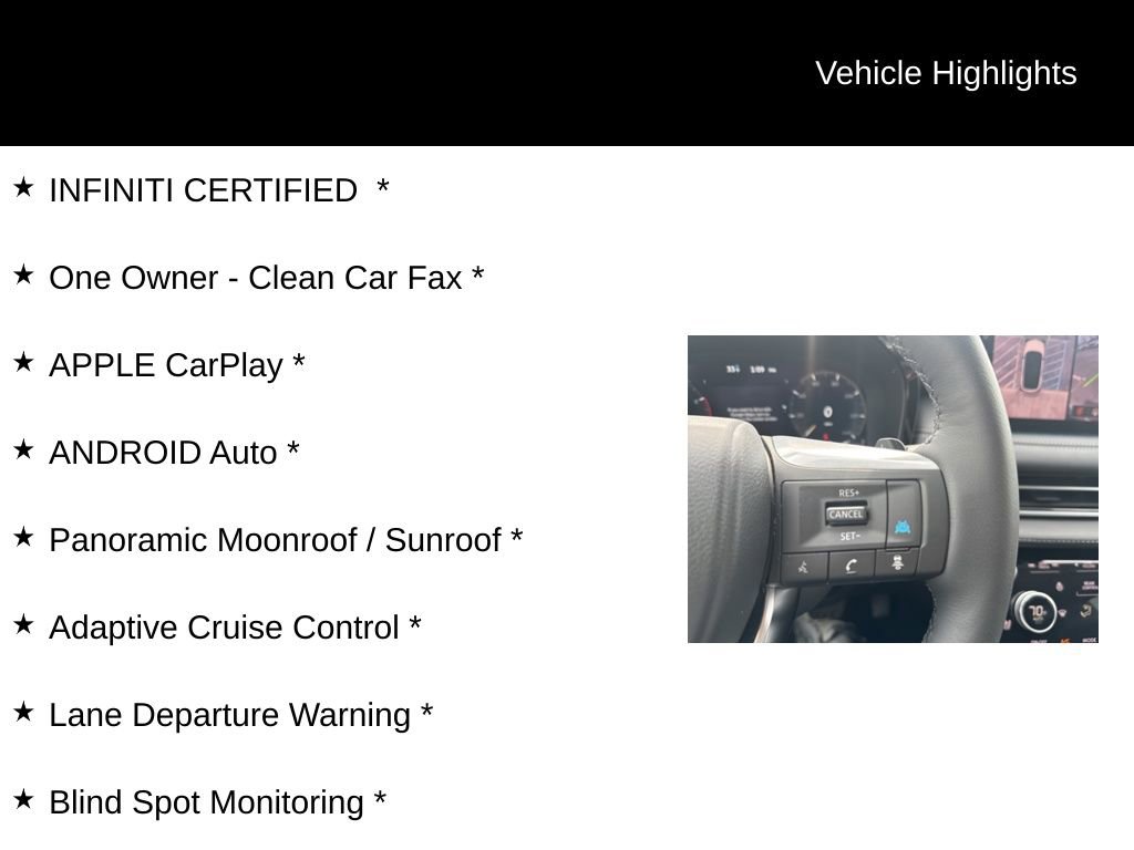 Certified 2026 INFINITI QX60 Luxe w/ Cargo Package image 11
