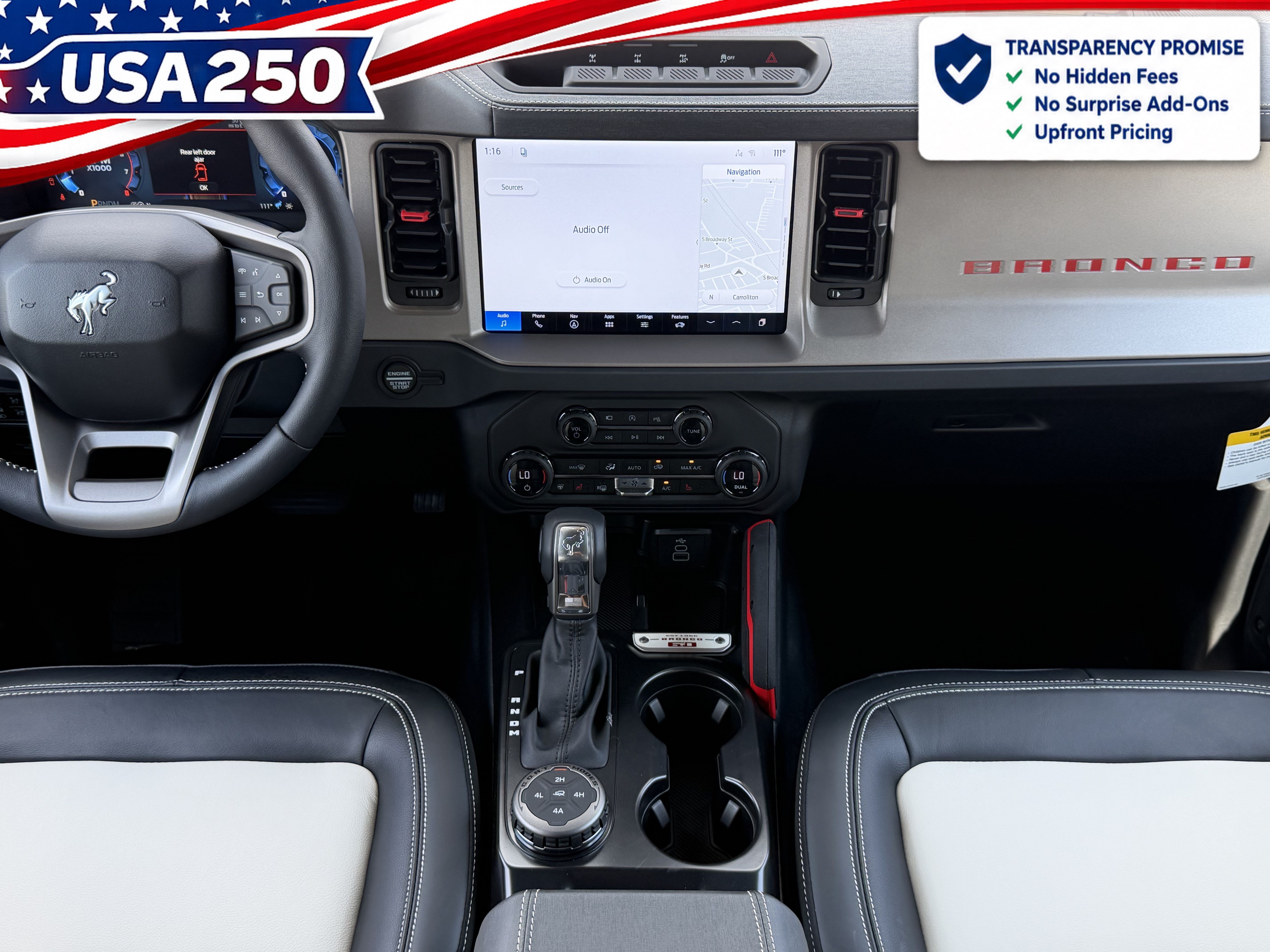New 2026 Ford Bronco Outer Banks w/ Sasquatch Package AWD/4WD image 15