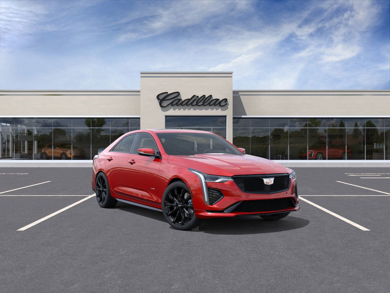 New 2025 Cadillac CT4 V w/ Super Cruise Package AWD/4WD image 1