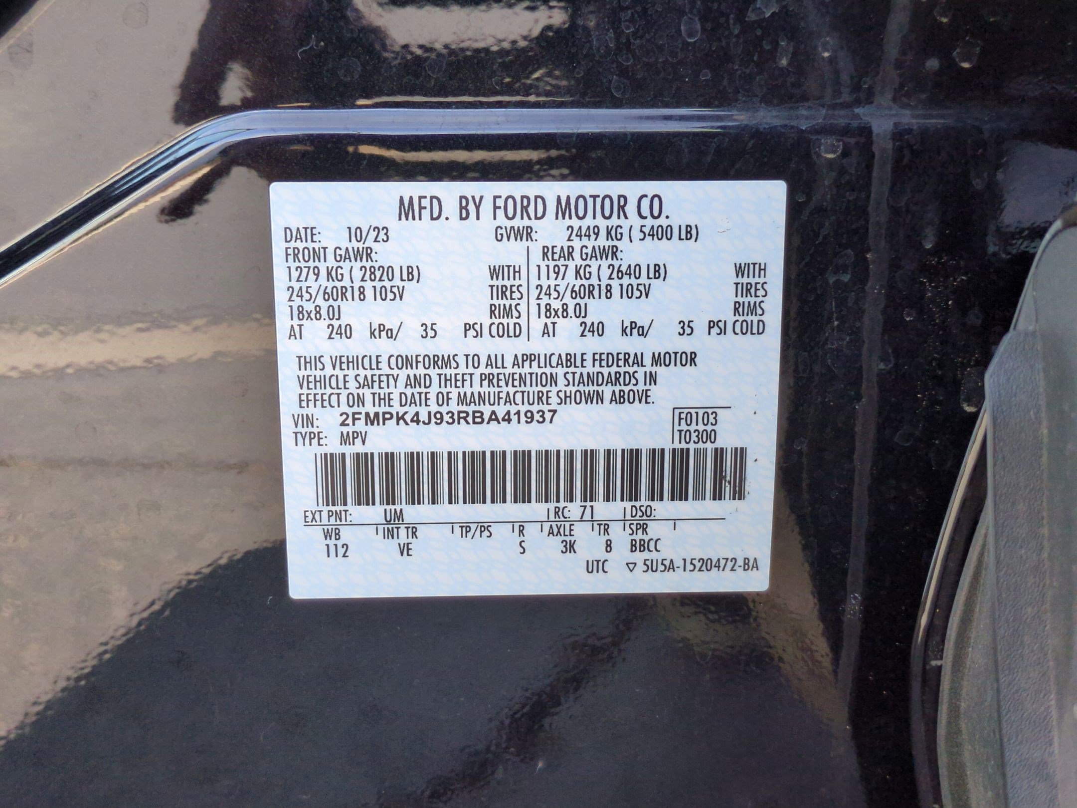 Used 2024 Ford Edge SEL w/ Convenience Package image 35