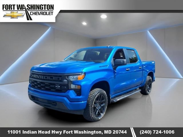 Used 2023 Chevrolet Silverado 1500 Custom w/ LPO, Dark Essentials Package AWD/4WD image 8
