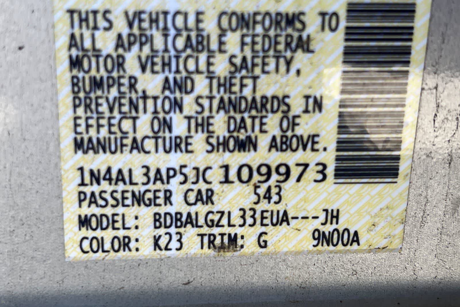 Used 2018 Nissan Altima 2.5 S w/ S Convenience Package FWD image 28