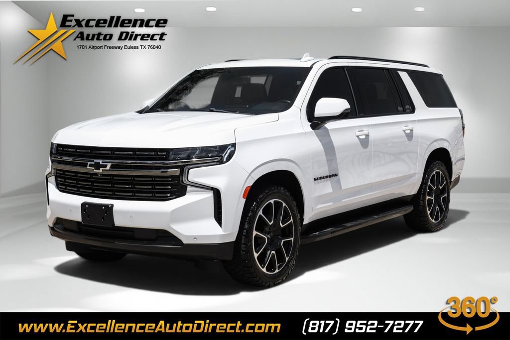 Used 2022 Chevrolet Suburban RST w/ Luxury Package RWD image 1