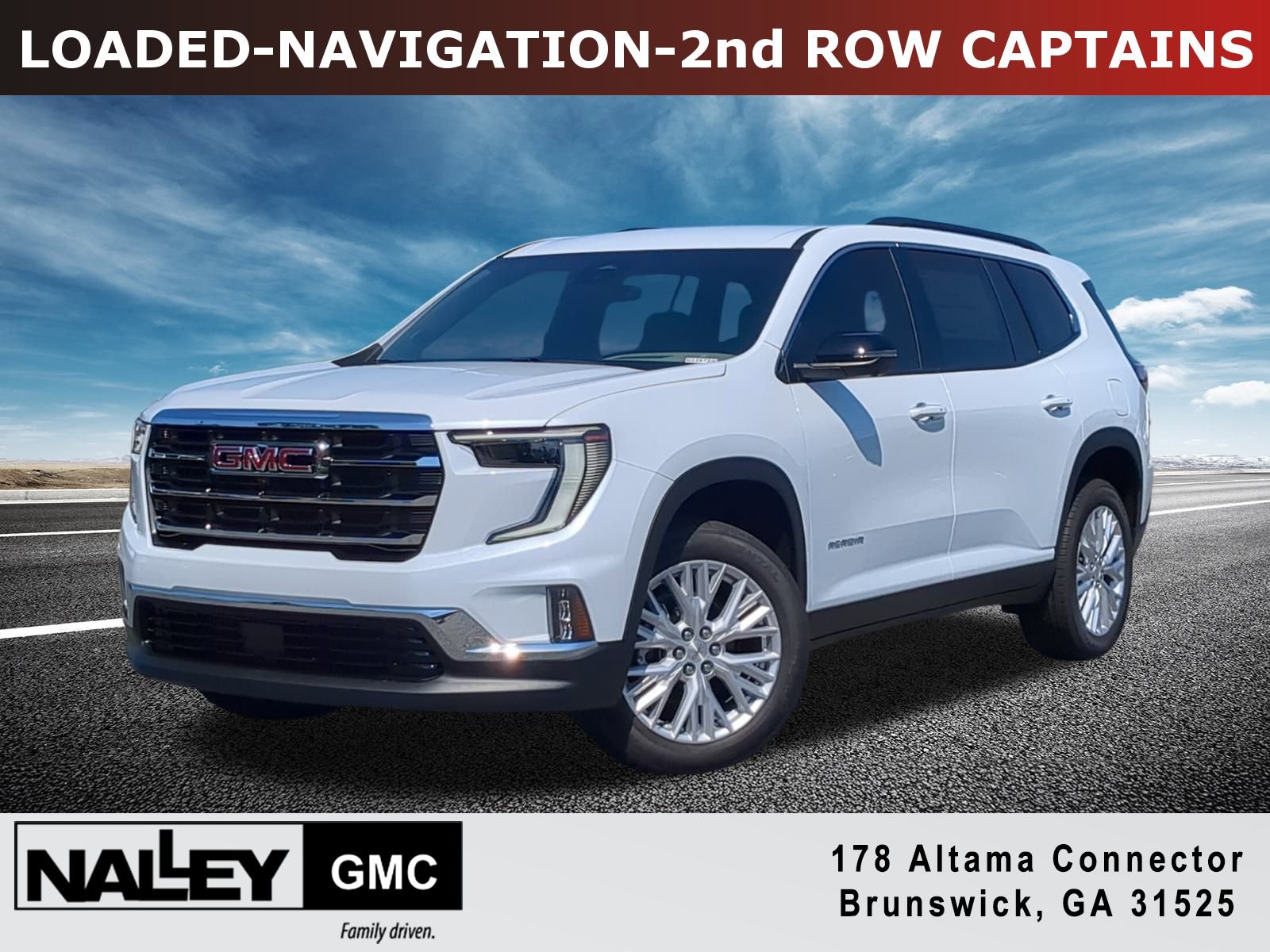 New 2026 GMC Acadia Elevation w/ Elevation Premium Package
