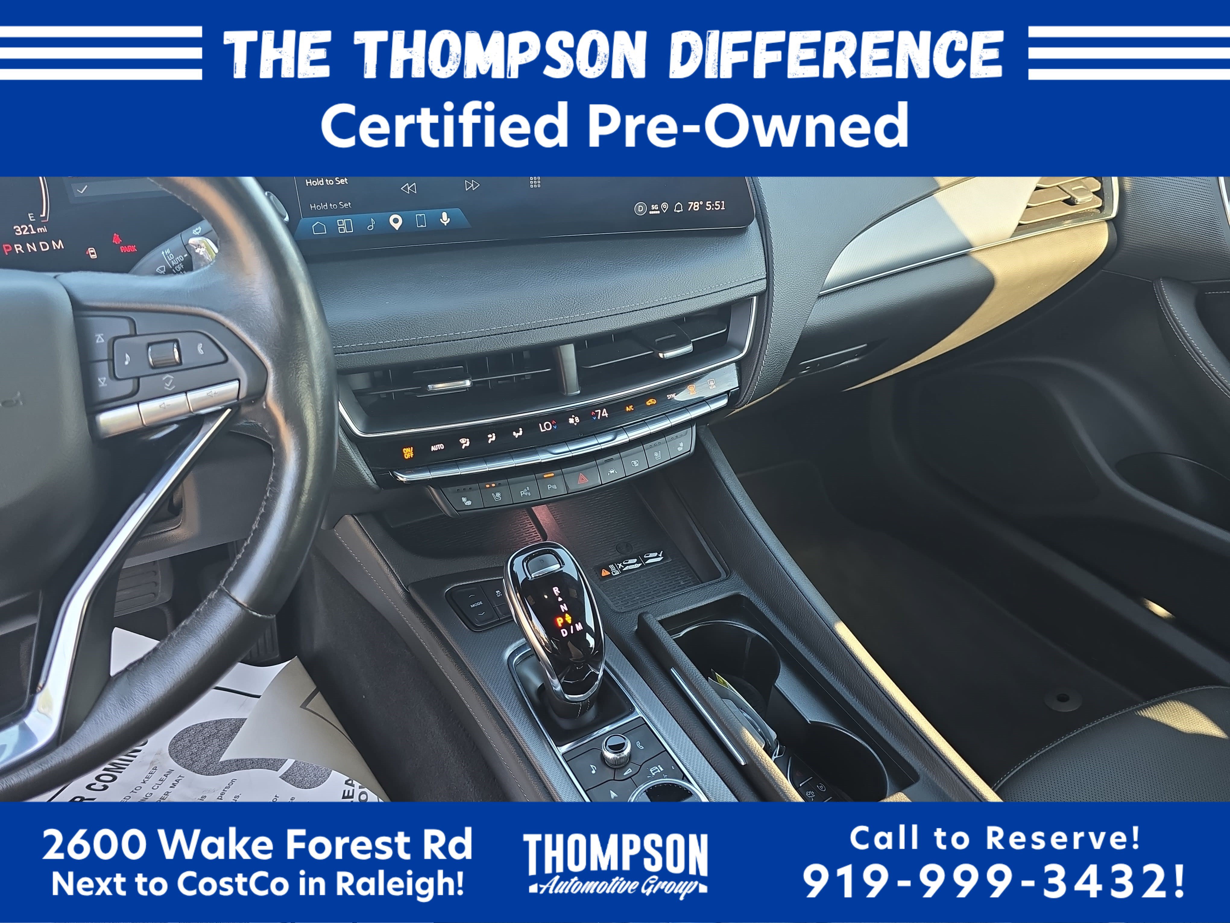 Certified 2025 Cadillac CT5 Premium Luxury w/ Sun And Sound Package AWD/4WD image 21