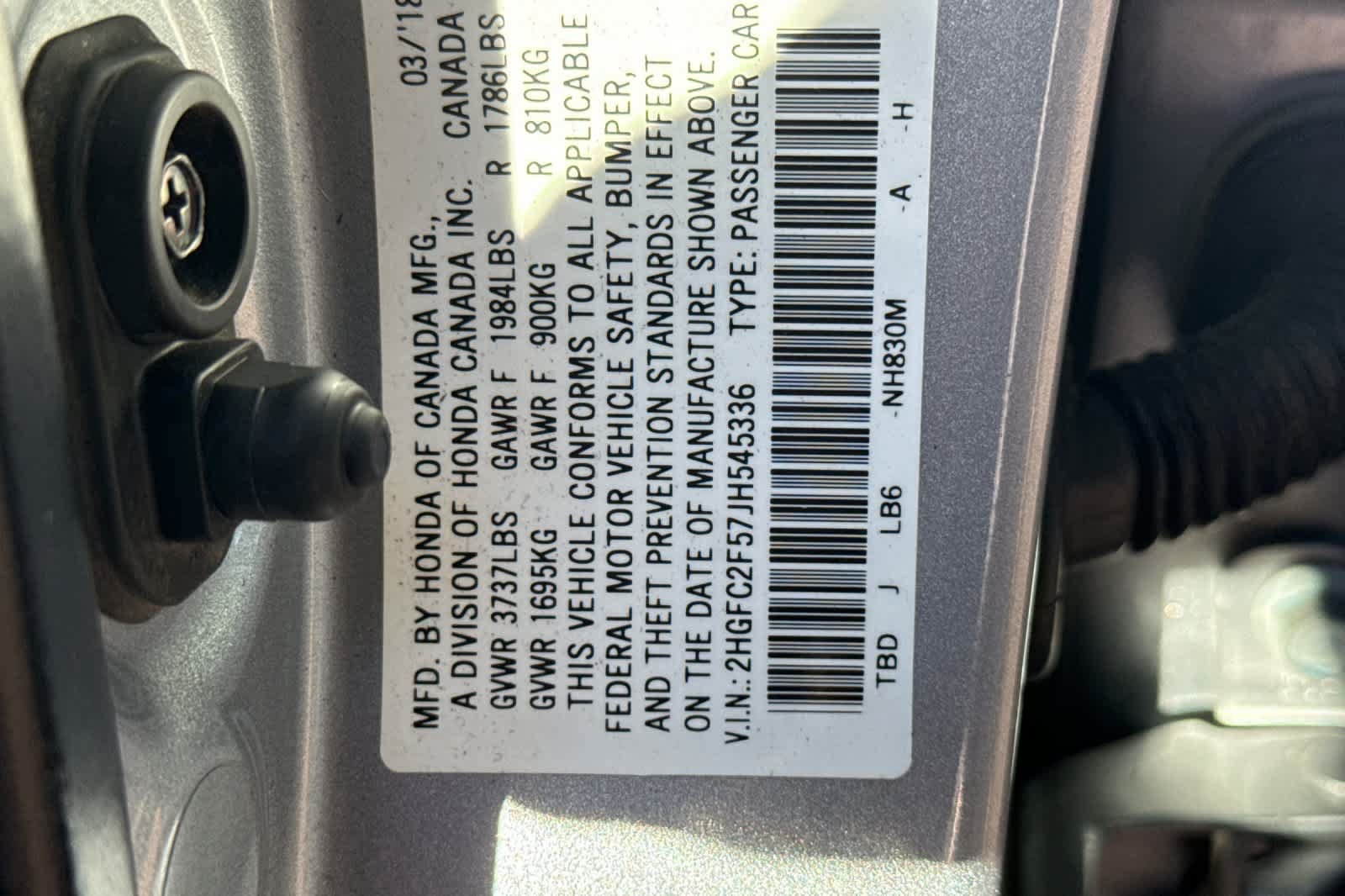 Used 2018 Honda Civic LX image 26