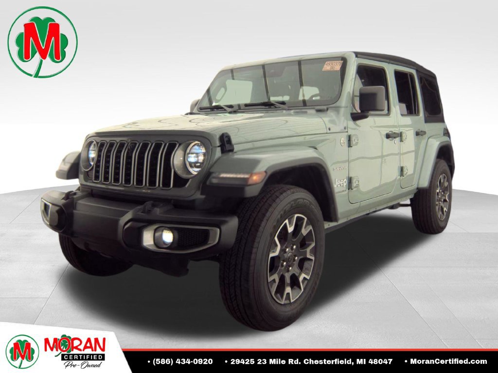 Used 2024 Jeep Wrangler Unlimited Sahara w/ Technology Group
