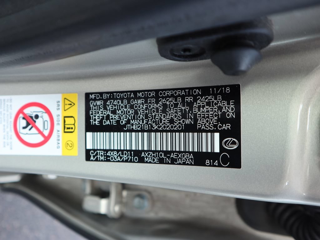 Used 2019 Lexus ES 300h w/ Premium Package FWD image 19