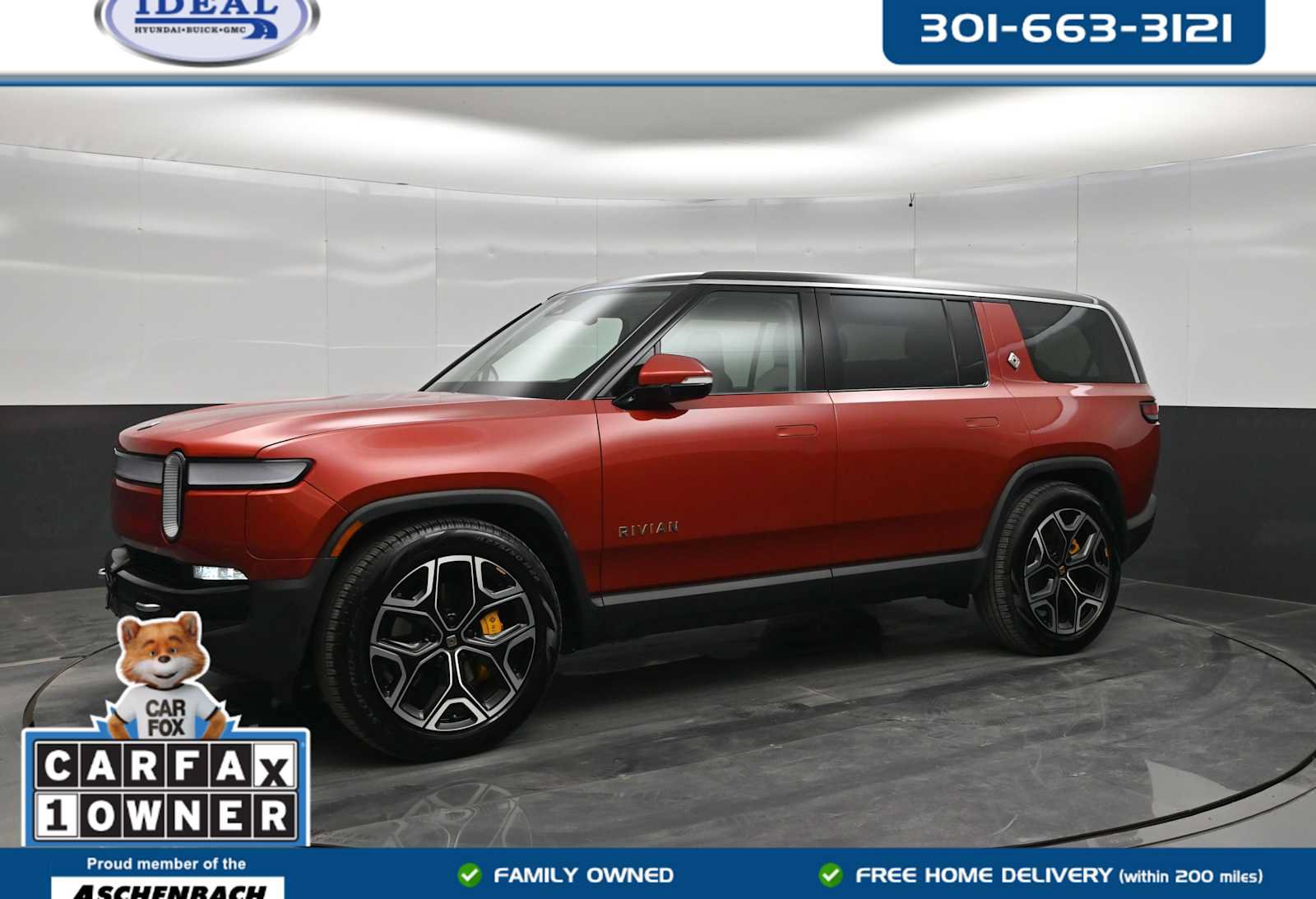 Used 2023 Rivian R1S Adventure Quad AWD/4WD image 1