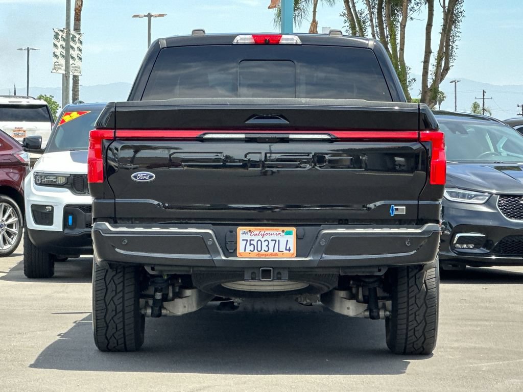 Used 2022 Ford F150 Lightning Lariat AWD/4WD image 4