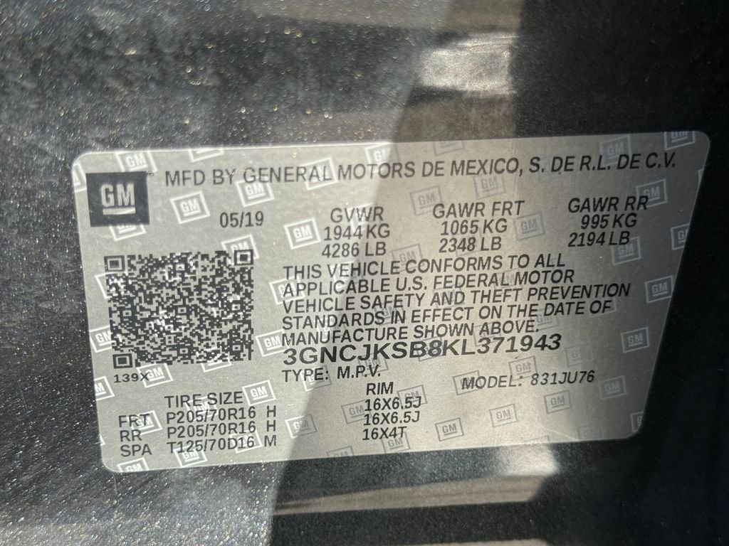 Used 2019 Chevrolet Trax LS w/ LPO, Protection Package FWD image 24