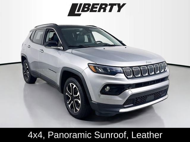 Used 2022 Jeep Compass Limited w/ Sun and Sound Group