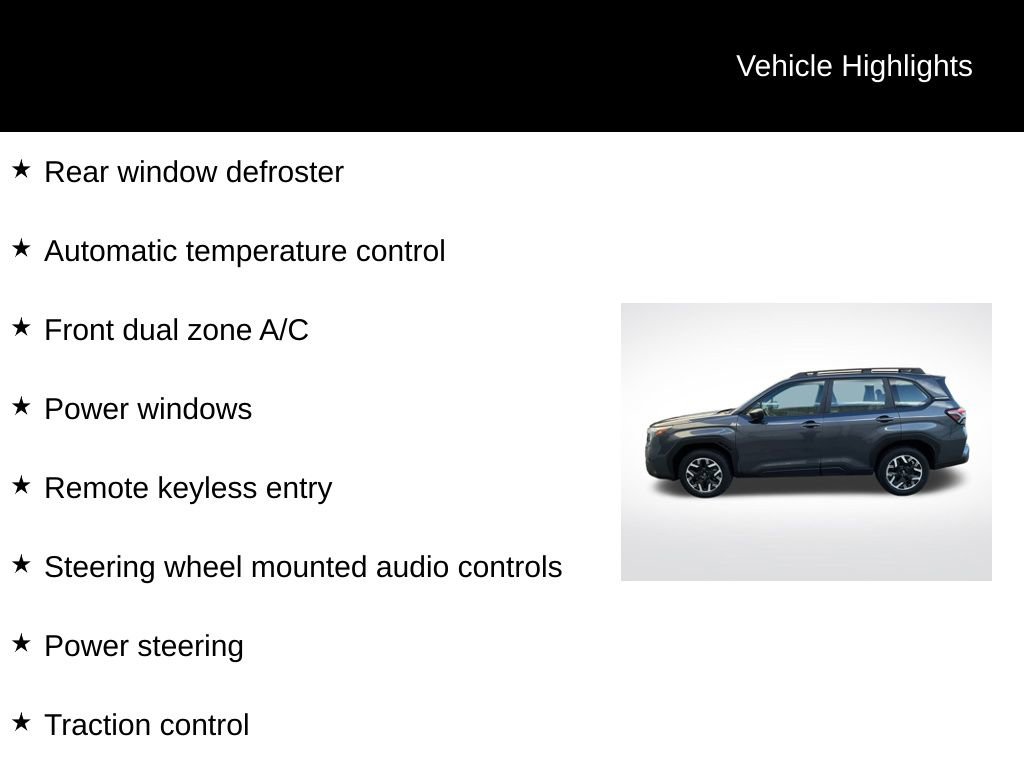 Certified 2025 Subaru Forester image 8