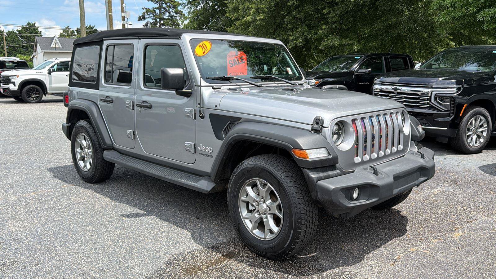 Used 2020 Jeep Wrangler Unlimited Sport AWD/4WD image 3