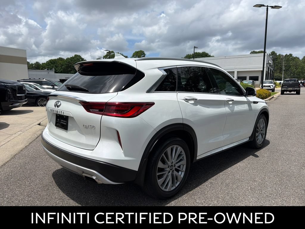 Certified 2023 INFINITI QX50 Luxe FWD image 12