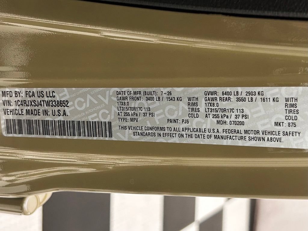 New 2026 Jeep Wrangler Unlimited Rubicon 392 AWD/4WD image 23