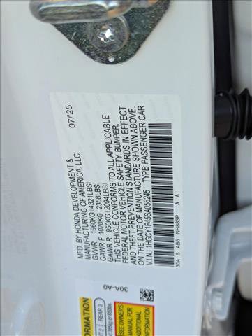 New 2025 Honda Accord SE image 16