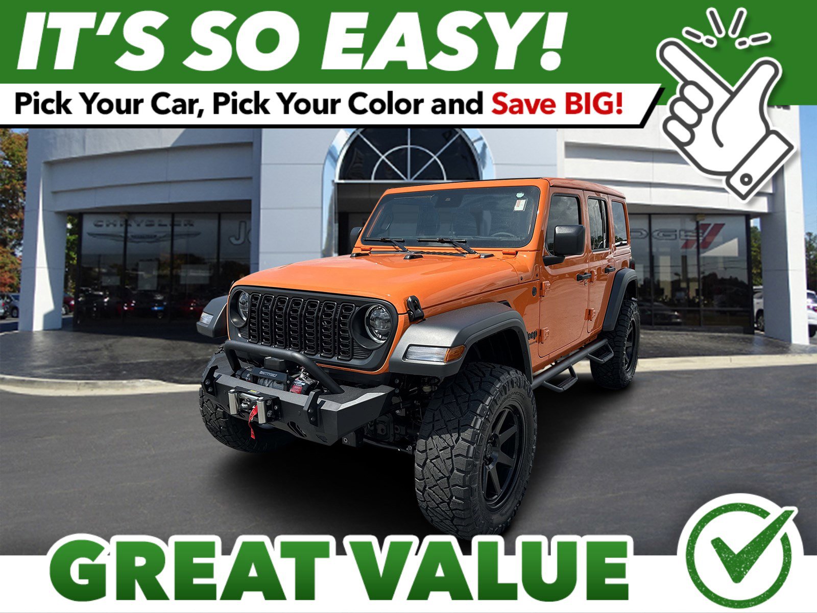 New 2025 Jeep Wrangler Sport S