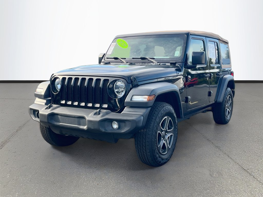 Certified 2020 Jeep Wrangler Unlimited Sport AWD/4WD image 3