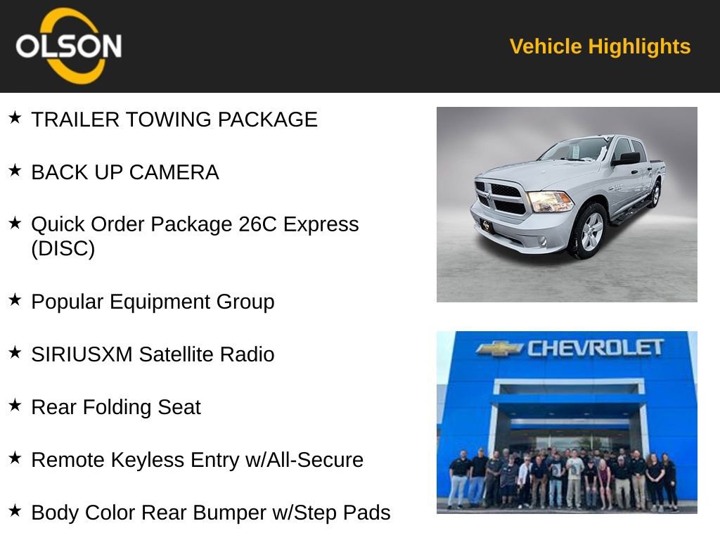 Used 2016 RAM 1500 Express image 2