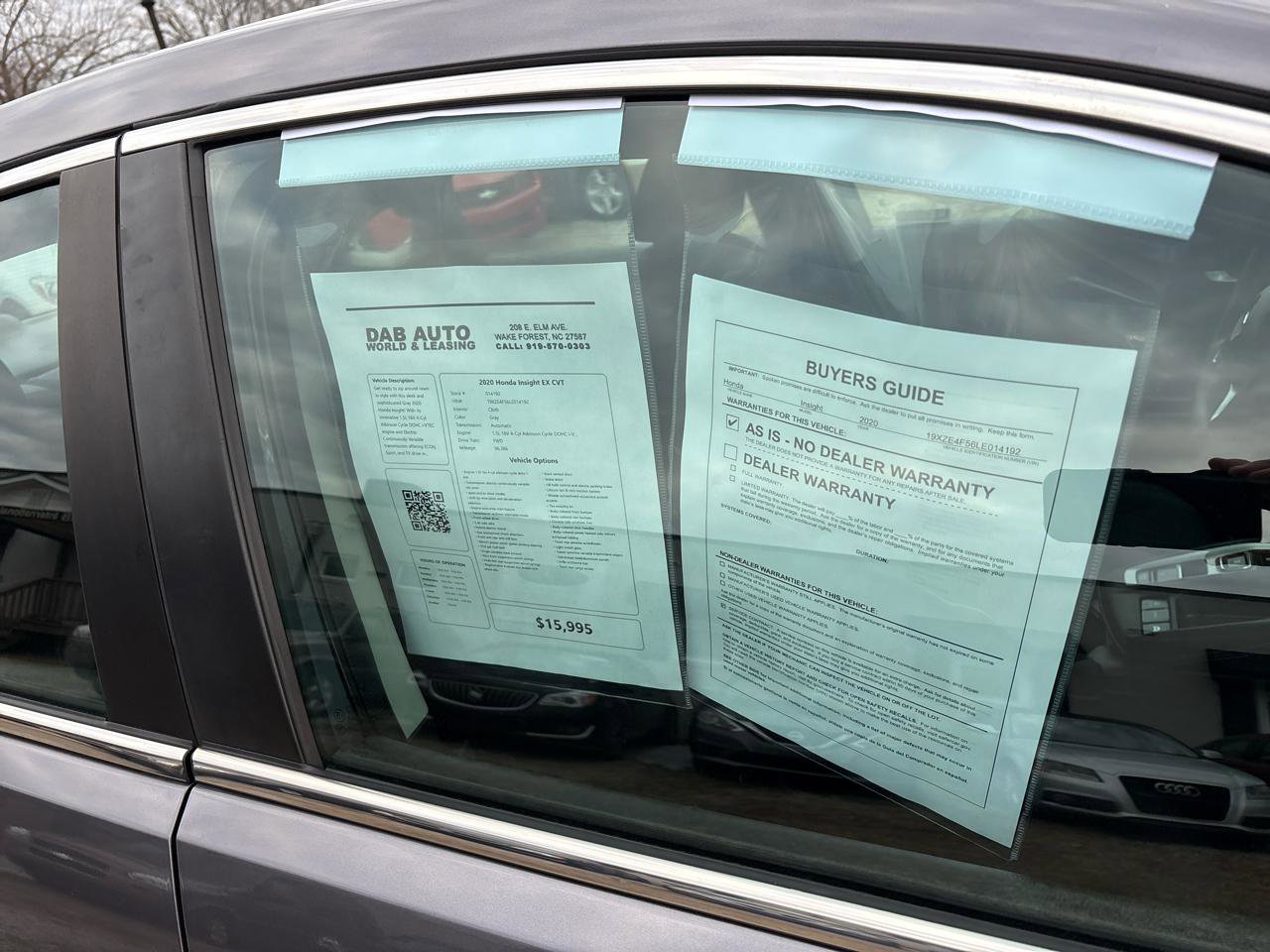 Used 2020 Honda Insight EX image 20