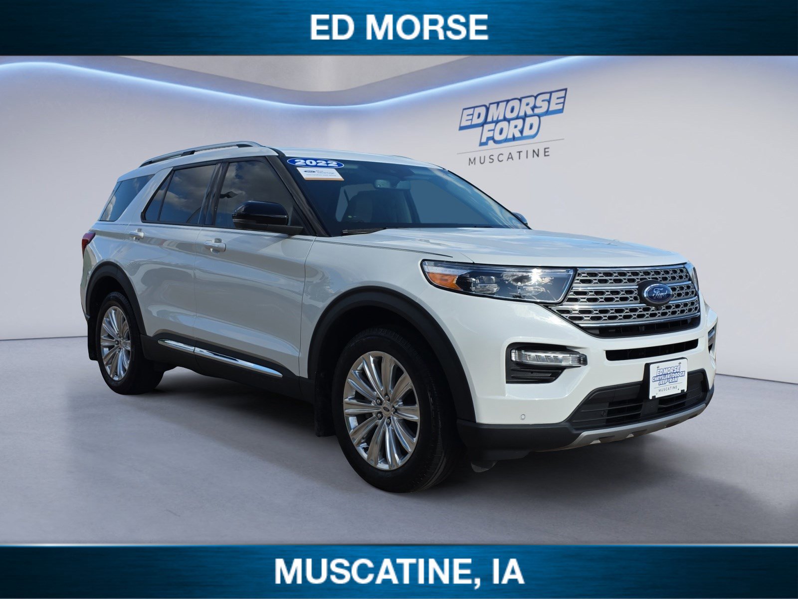 Certified 2022 Ford Explorer Limited w/ Equipment Group 301A AWD/4WD image 7