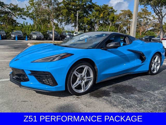 Used 2022 Chevrolet Corvette Stingray Premium Conv w/ Z51 Performance Package image 3